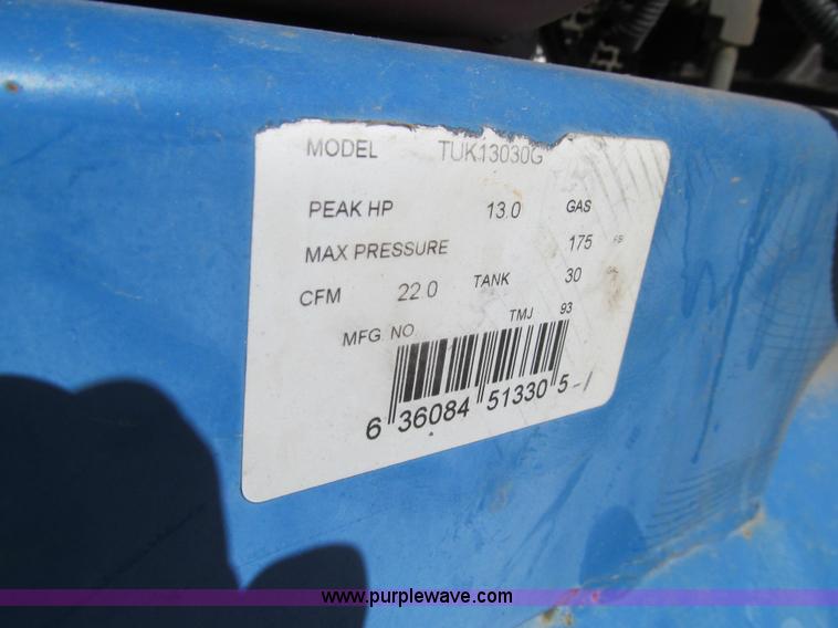 image for item K6393 Puma TUK13030G air compressor