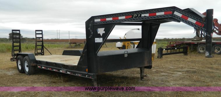 image for item K8190 2008 PJ low profile equipment trailer