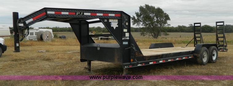 image for item K8190 2008 PJ low profile equipment trailer