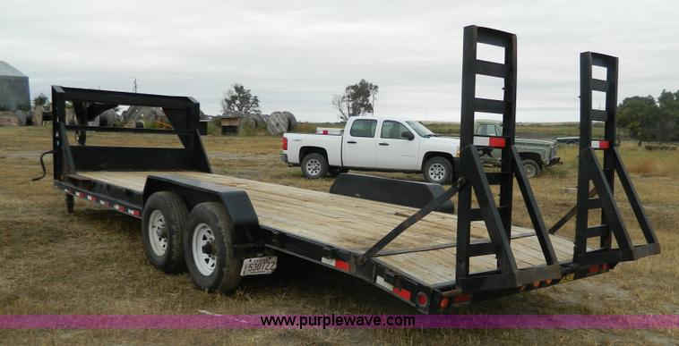 image for item K8190 2008 PJ low profile equipment trailer