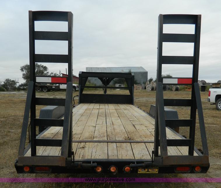 image for item K8190 2008 PJ low profile equipment trailer