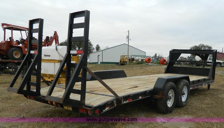 image for item K8190 2008 PJ low profile equipment trailer