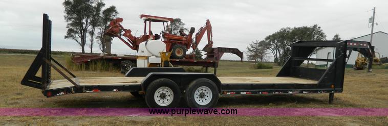 image for item K8190 2008 PJ low profile equipment trailer
