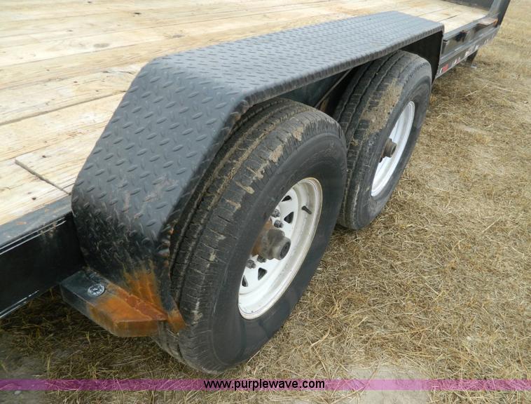 image for item K8190 2008 PJ low profile equipment trailer