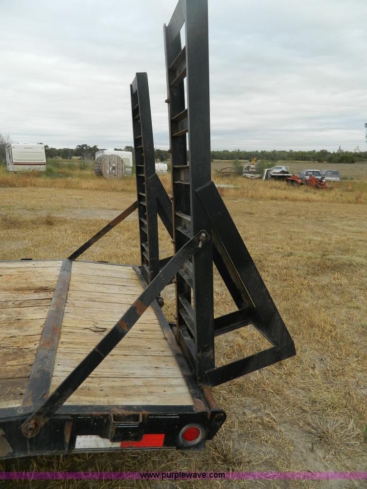 image for item K8190 2008 PJ low profile equipment trailer