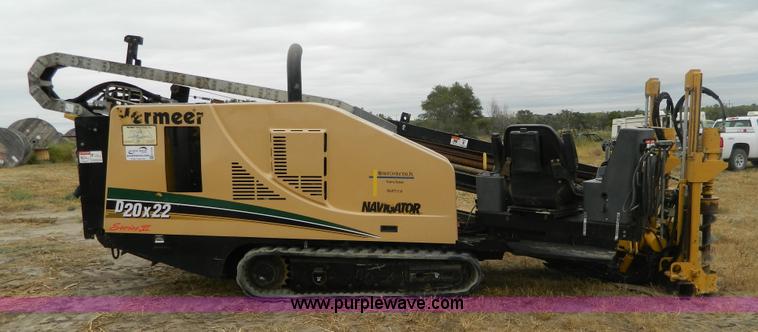 image for item K8192 Vermeer D20X22 Series II Navigator boring unit