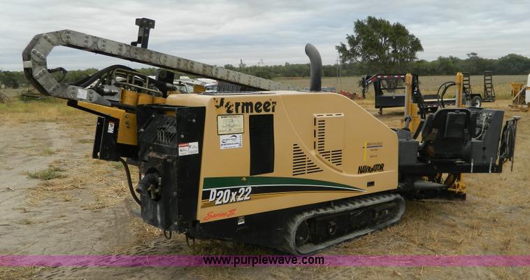 image for item K8192 Vermeer D20X22 Series II Navigator boring unit