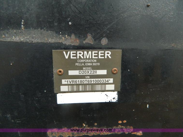 image for item K8192 Vermeer D20X22 Series II Navigator boring unit
