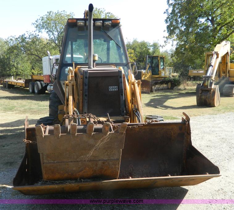 image for item K8218 1993 Case 580 Super K backhoe