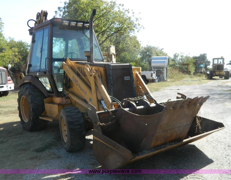 image for item K8218 1993 Case 580 Super K backhoe
