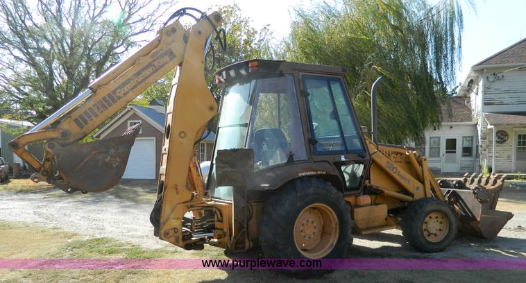 image for item K8218 1993 Case 580 Super K backhoe