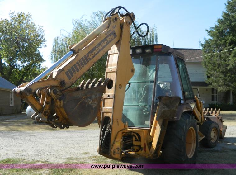 image for item K8218 1993 Case 580 Super K backhoe