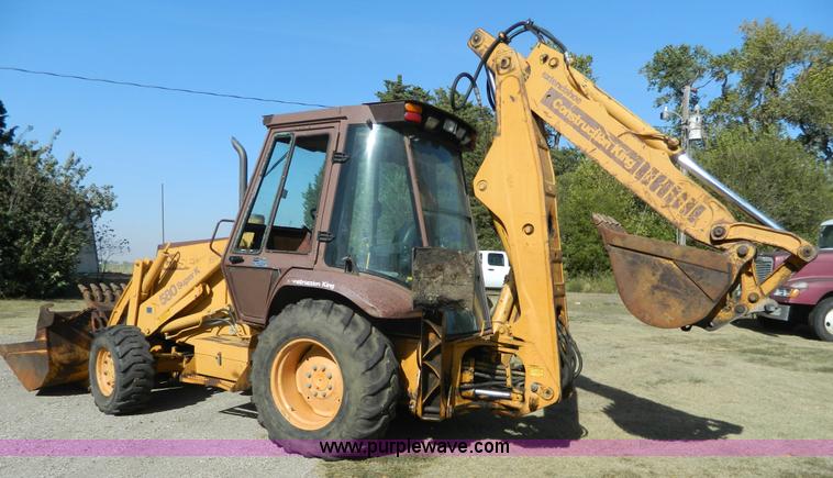 image for item K8218 1993 Case 580 Super K backhoe