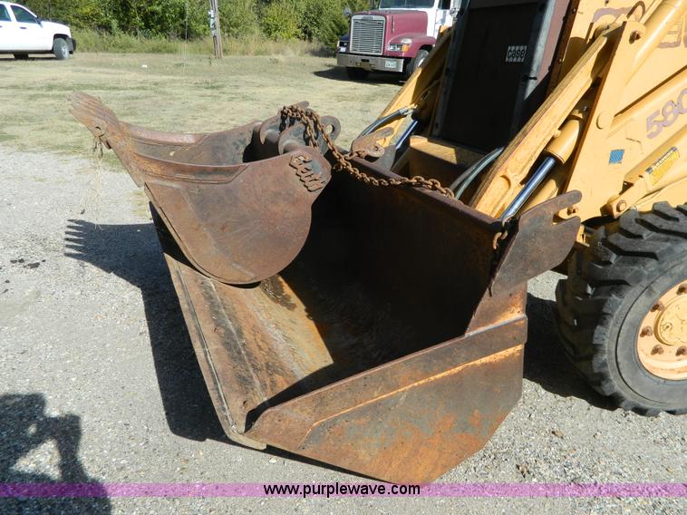 image for item K8218 1993 Case 580 Super K backhoe