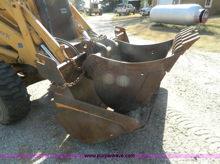 image for item K8218 1993 Case 580 Super K backhoe