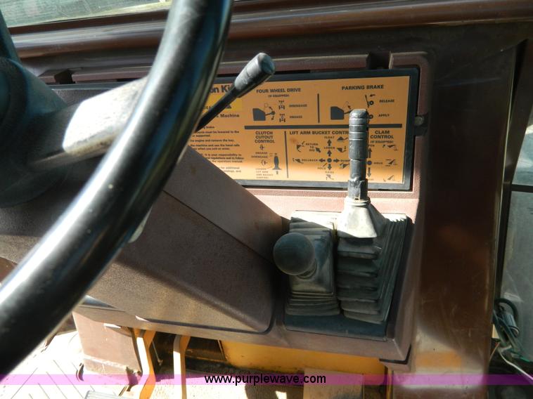 image for item K8218 1993 Case 580 Super K backhoe