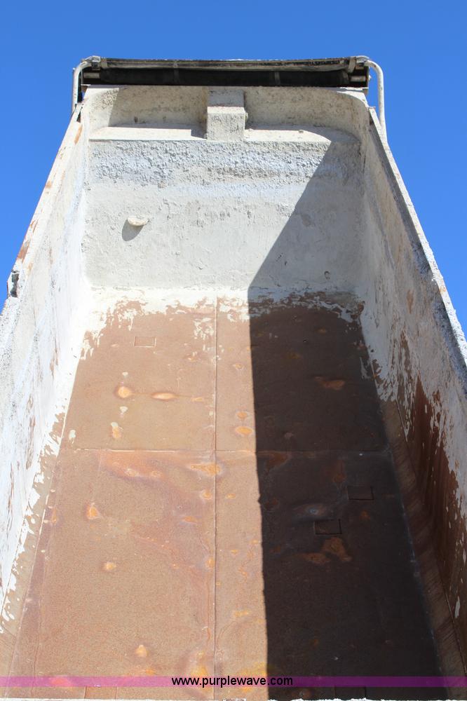 image for item L2356 1998 Hilbilt end dump trailer