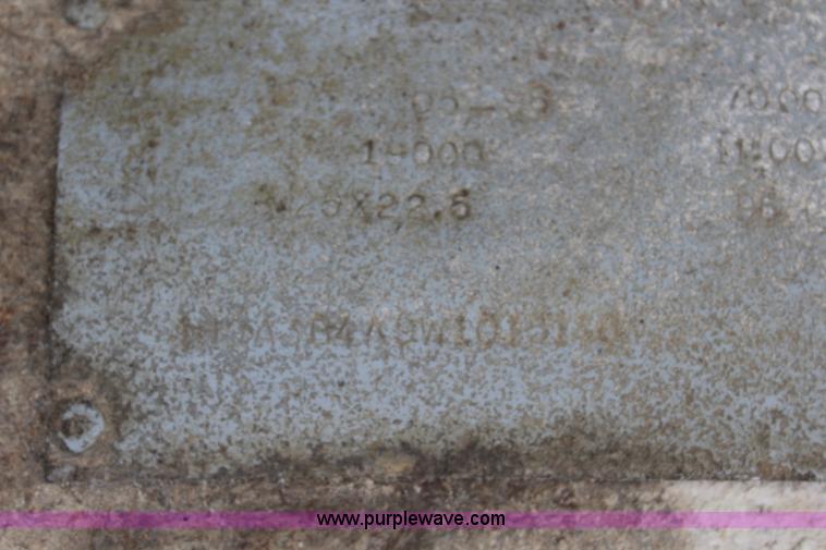 image for item L2356 1998 Hilbilt end dump trailer