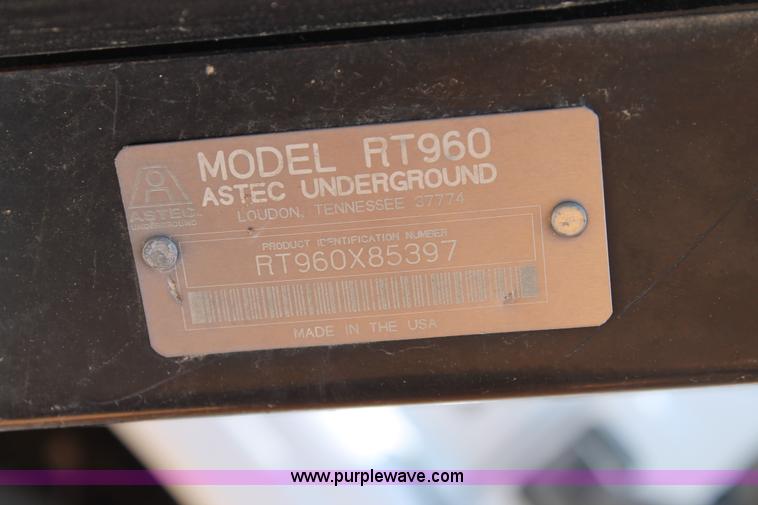 image for item L4430 1996 Astec RT960 trencher