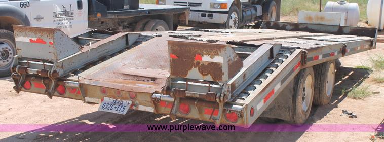 image for item L4449 2001 Interstate equipment trailer