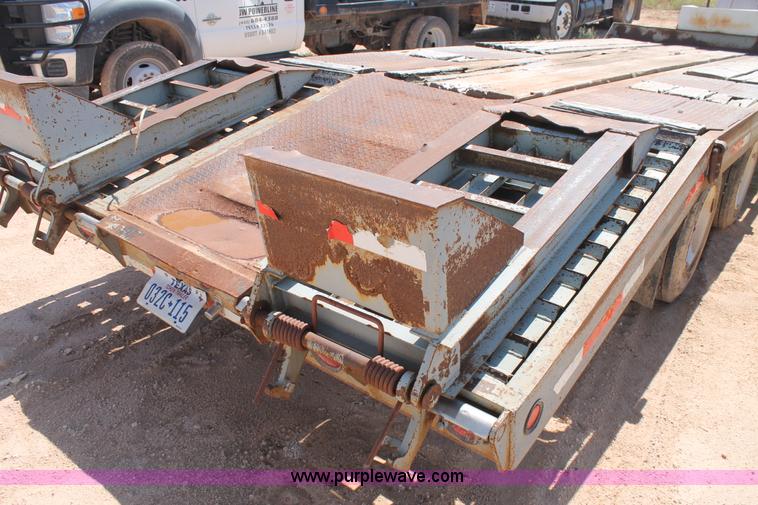 image for item L4449 2001 Interstate equipment trailer