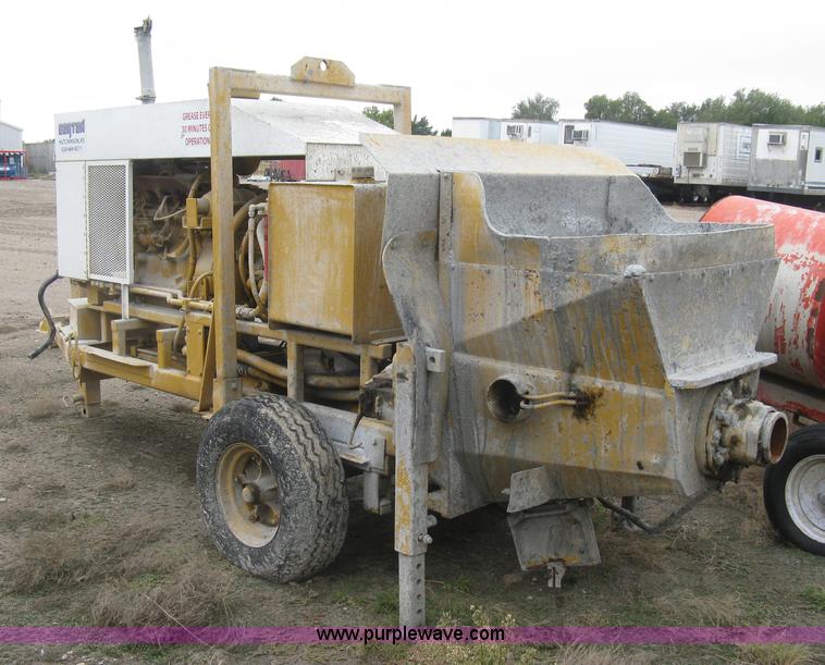 image for item L6375 Morgan concrete pump