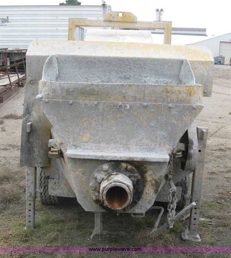 image for item L6375 Morgan concrete pump