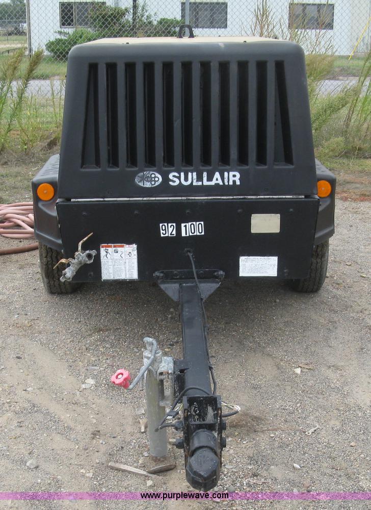 image for item L6378 Sullair 185 air compressor