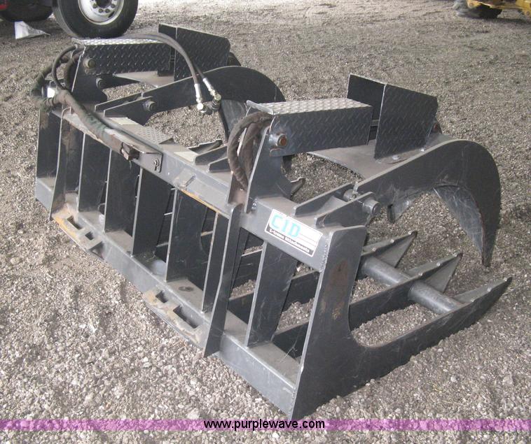 image for item L6416 CID 72" skeleton grapple bucket