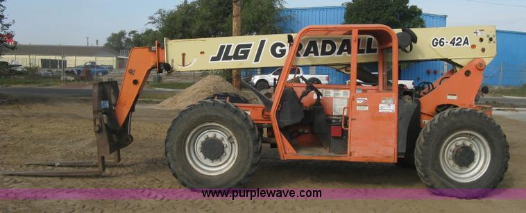 image for item L6418 2002 JLG Gradall G6-42A telehandler