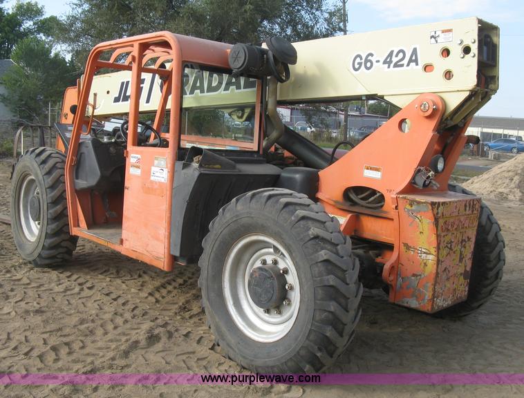 image for item L6418 2002 JLG Gradall G6-42A telehandler