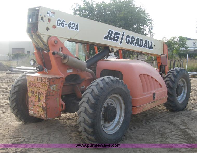 image for item L6418 2002 JLG Gradall G6-42A telehandler
