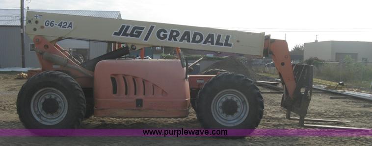 image for item L6418 2002 JLG Gradall G6-42A telehandler