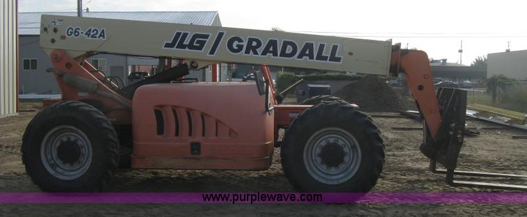image for item L6418 2002 JLG Gradall G6-42A telehandler