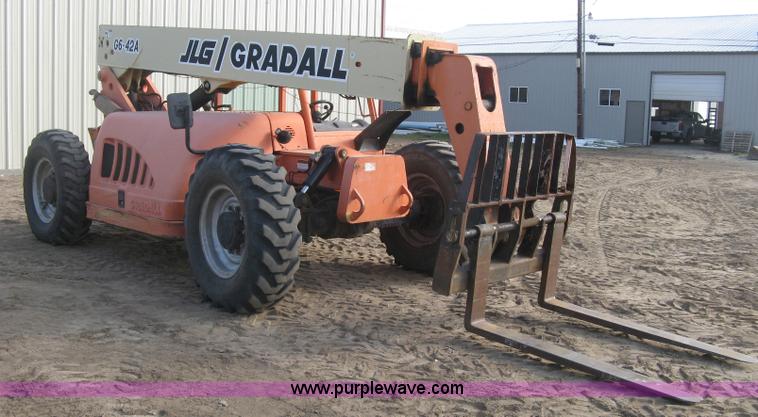 image for item L6418 2002 JLG Gradall G6-42A telehandler