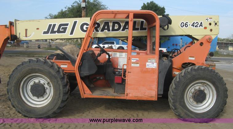 image for item L6418 2002 JLG Gradall G6-42A telehandler