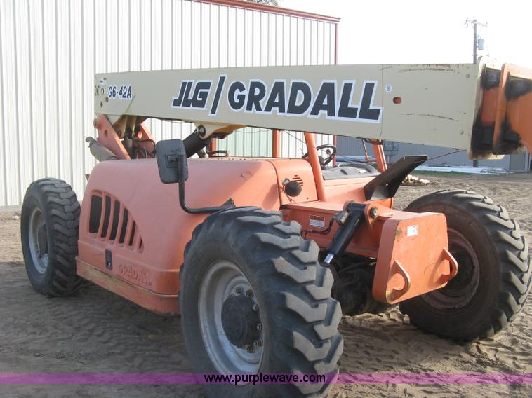 image for item L6418 2002 JLG Gradall G6-42A telehandler