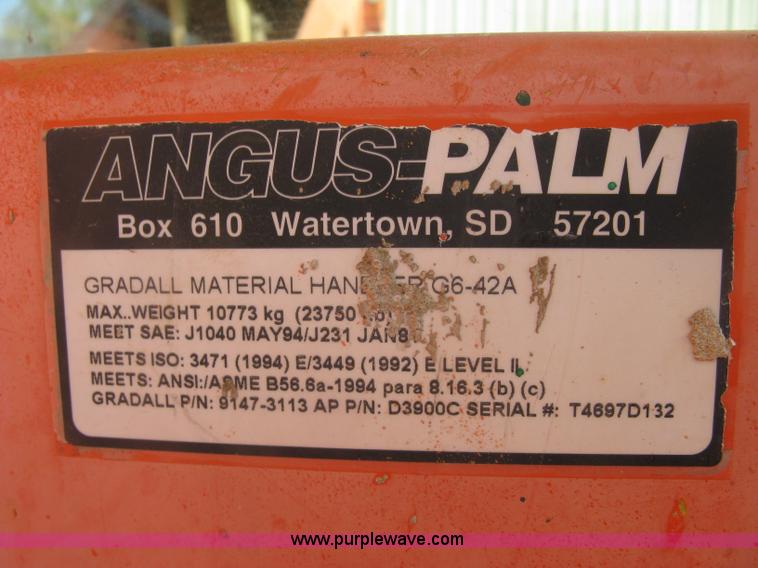 image for item L6418 2002 JLG Gradall G6-42A telehandler