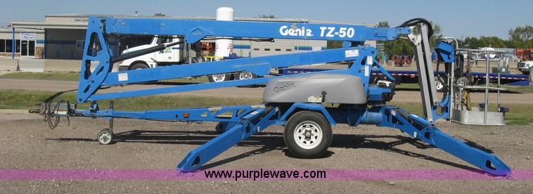 image for item L6421 2008 Genie TZ-50 boom lift
