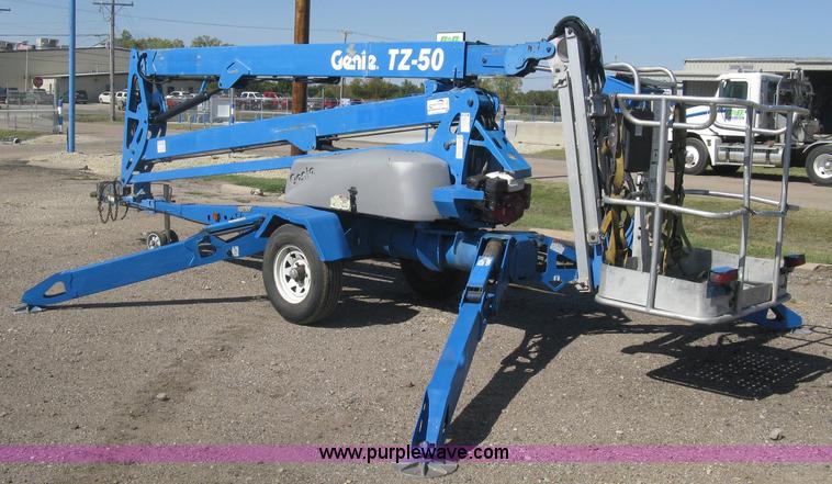 image for item L6421 2008 Genie TZ-50 boom lift