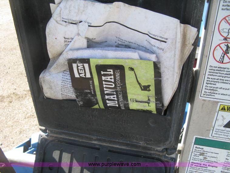 image for item L6421 2008 Genie TZ-50 boom lift