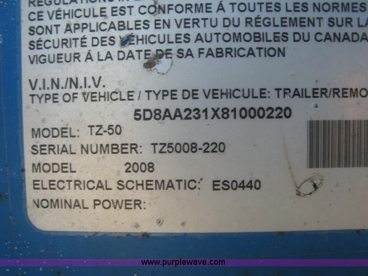 image for item L6421 2008 Genie TZ-50 boom lift