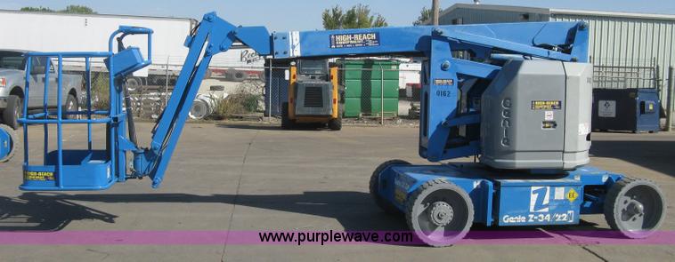 image for item L6423 1996 Genie Z-34/22N boom lift