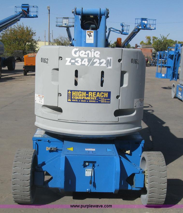 image for item L6423 1996 Genie Z-34/22N boom lift