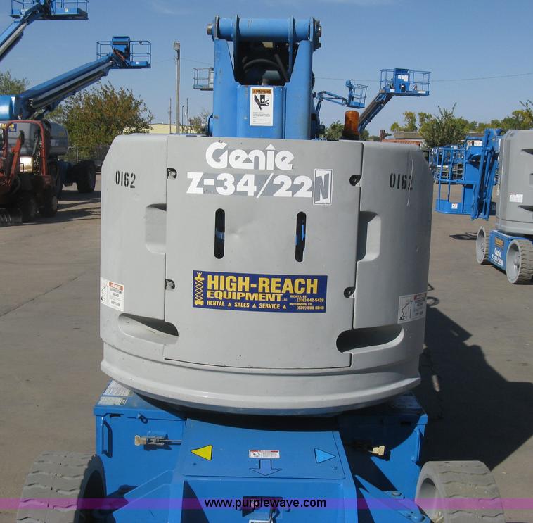 image for item L6423 1996 Genie Z-34/22N boom lift