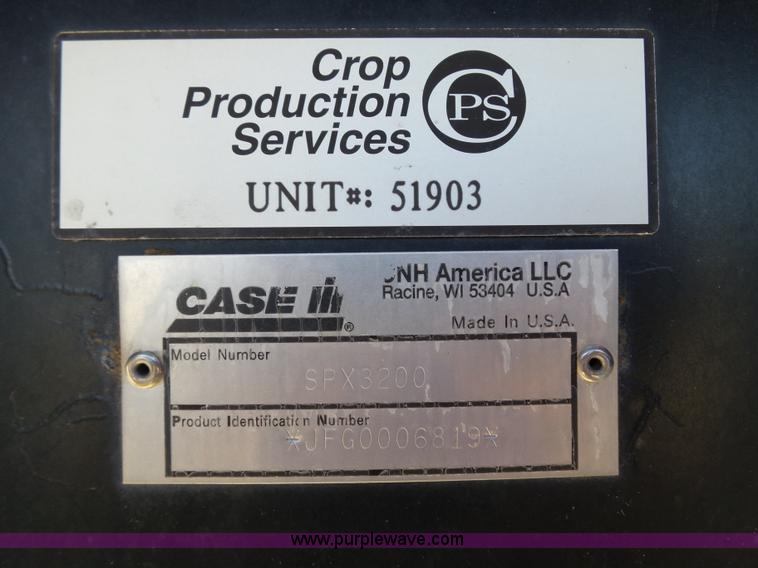image for item BN9433 2004 Case IH SPX3200 Patriot self-propelled sprayer