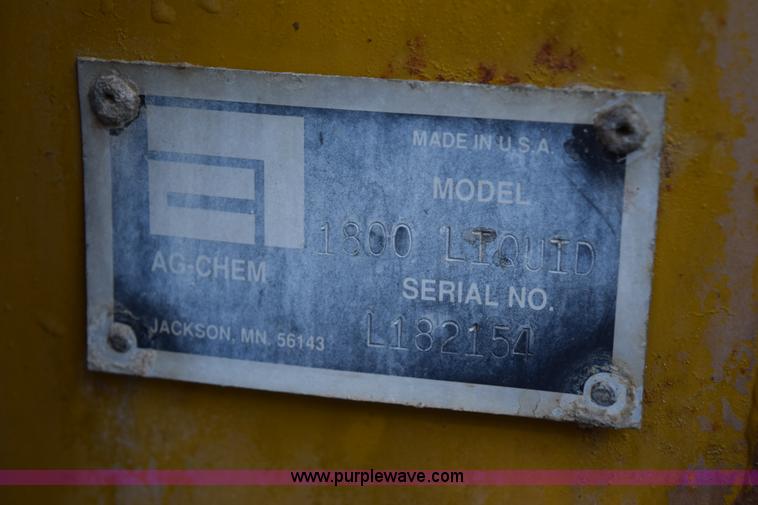 image for item J8485 2005 Ag-Chem TerraGator 8144 self-propelled sprayer