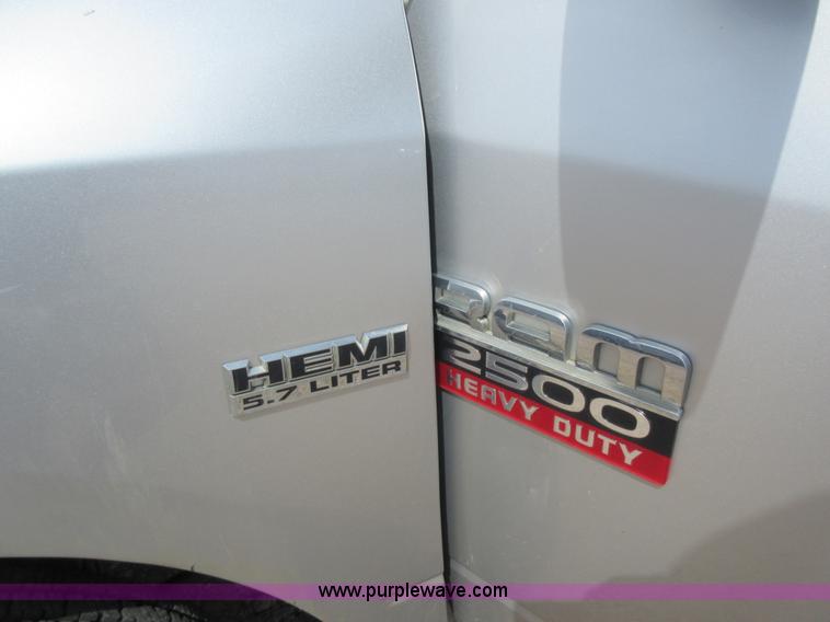 image for item L2753 2012 Dodge Ram 2500 Crew Cab pickup truck