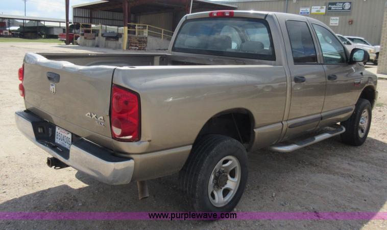 image for item L2754 2007 Dodge Ram 2500 Quad Cab pickup truck