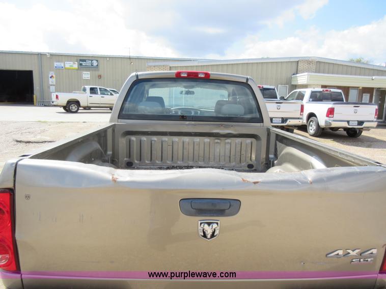 image for item L2754 2007 Dodge Ram 2500 Quad Cab pickup truck